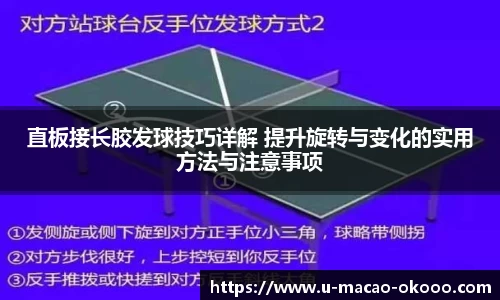 直板接长胶发球技巧详解 提升旋转与变化的实用方法与注意事项